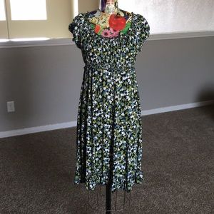 Green and blue Max Edition dress